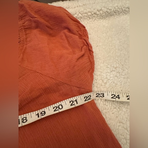 Japna Terracotta Embroidered Blouse - Picture 5 of 8